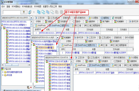 多专业BOM自动化